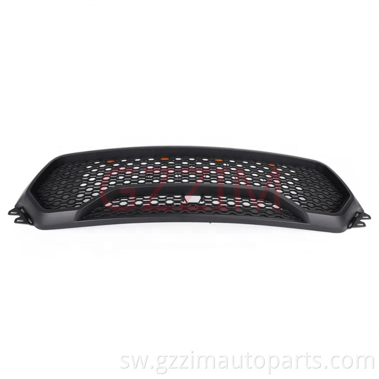 Modified Black Front  Middle Grille Used For RAM 1500 2019-2022